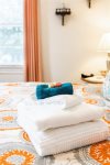 Fresh, professionally-laundered linens are supplied for every stay.